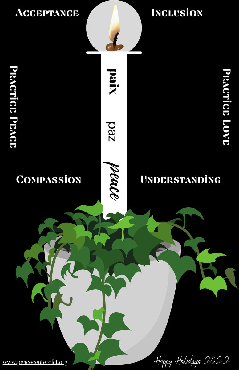 PeaceCenterofCT's tweet photo. What we Desire! What we Need! What we Must Have! What we Must Prioritize! What we Must Commit To! 

Wishing you all a Safe, Healthy, Love Filled, Joy Filled, and Peaceful Holiday Season. 

Please keep those who are suffering, those we have lost, and those who are in need of help. https://t.co/6dhUgGt5il