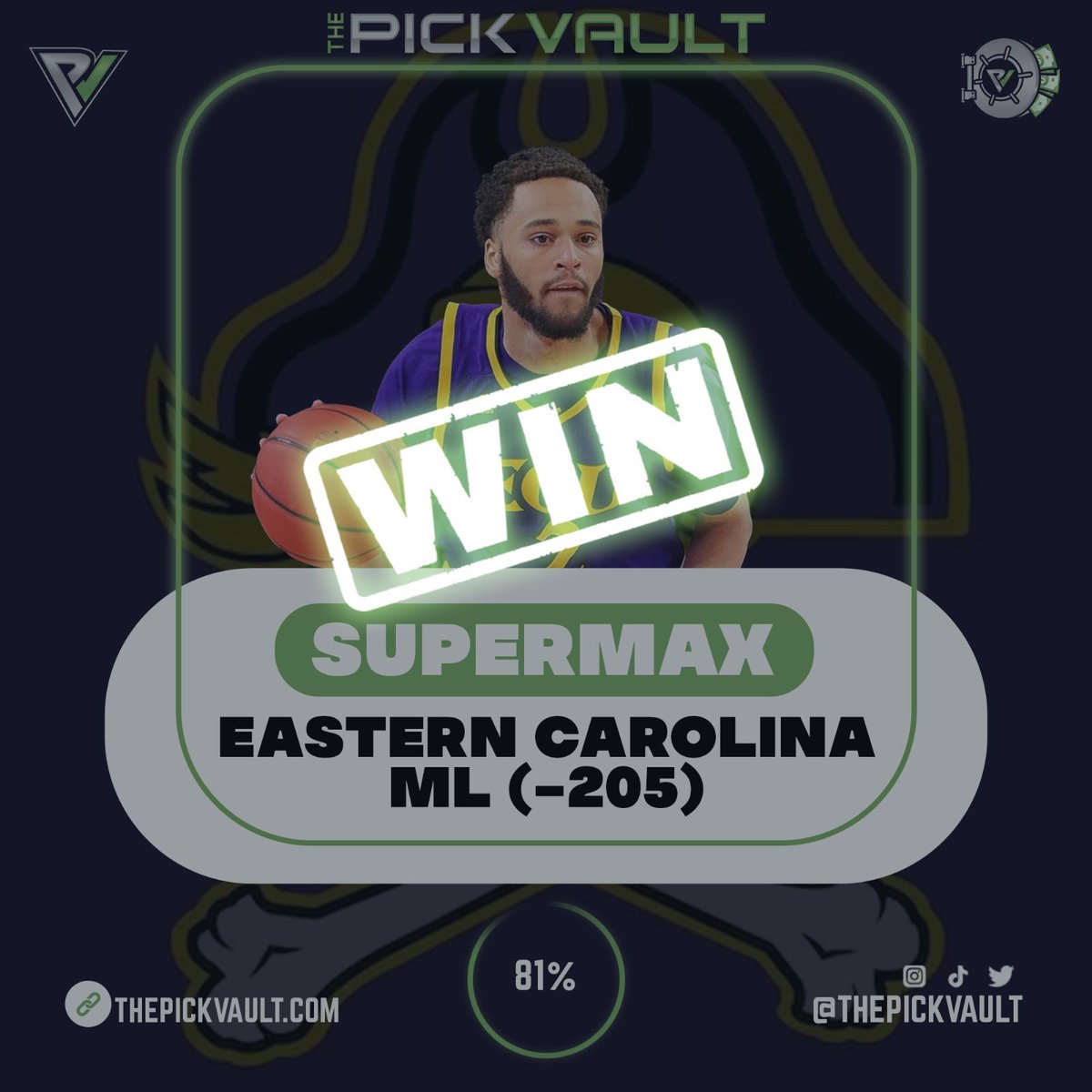 THE PICK VAULT SPORTS PICKS on Twitter "💰 MAKE THAT 5 STRAIGHT DAYS WITH 5 STRAIGHT SUPERMAX