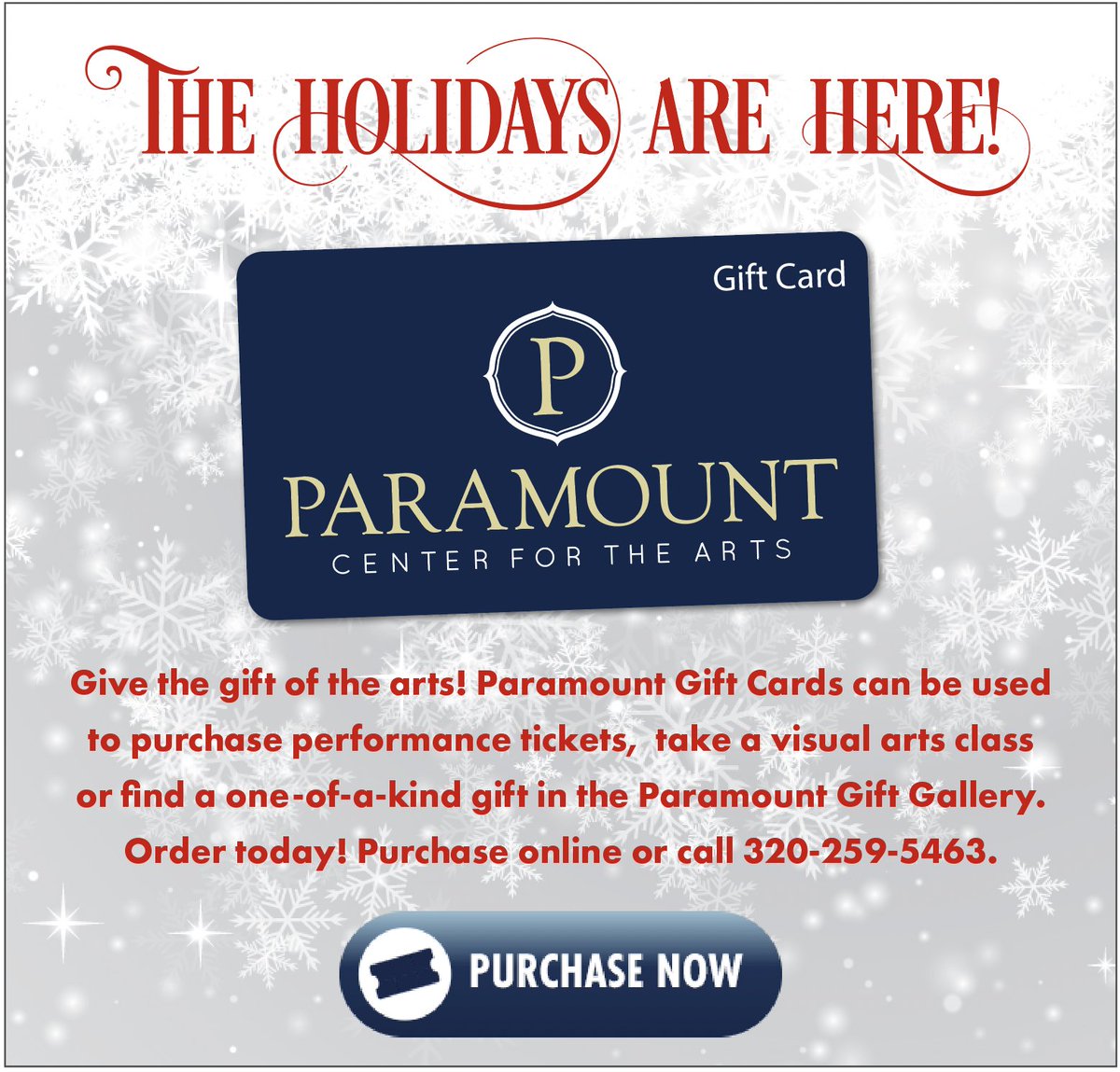 Paramount Center for the Arts tweet media