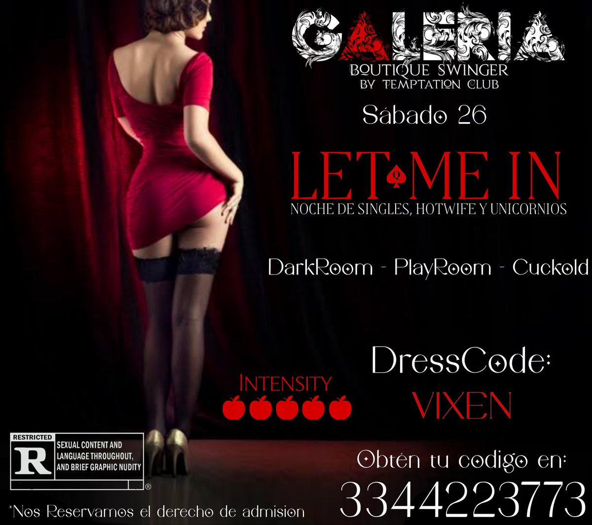 SlpTemptation's tweet photo. Una noche esperada por muchas parejitas y singles 🔥
Una fiesta Swinger en dónde tú #Hotwife es la protagonista 🥵 no te lo pierdas y reserva ahora 💕
#SomosTemptation https://t.co/ysETIY9SYQ