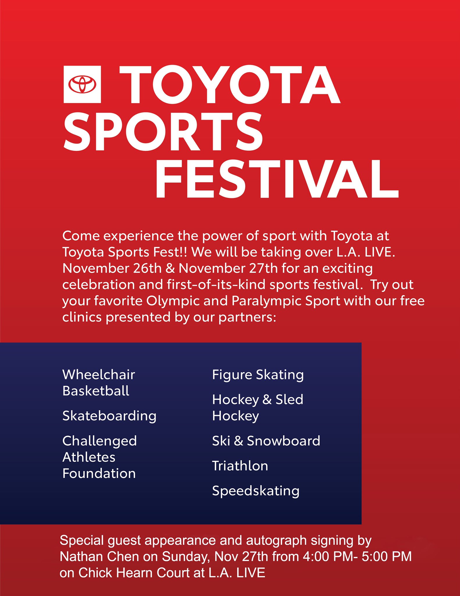 Toyota Sports Performance Center on Twitter experience the power