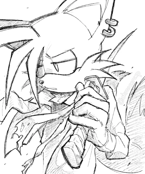 tails has gone full anime 
