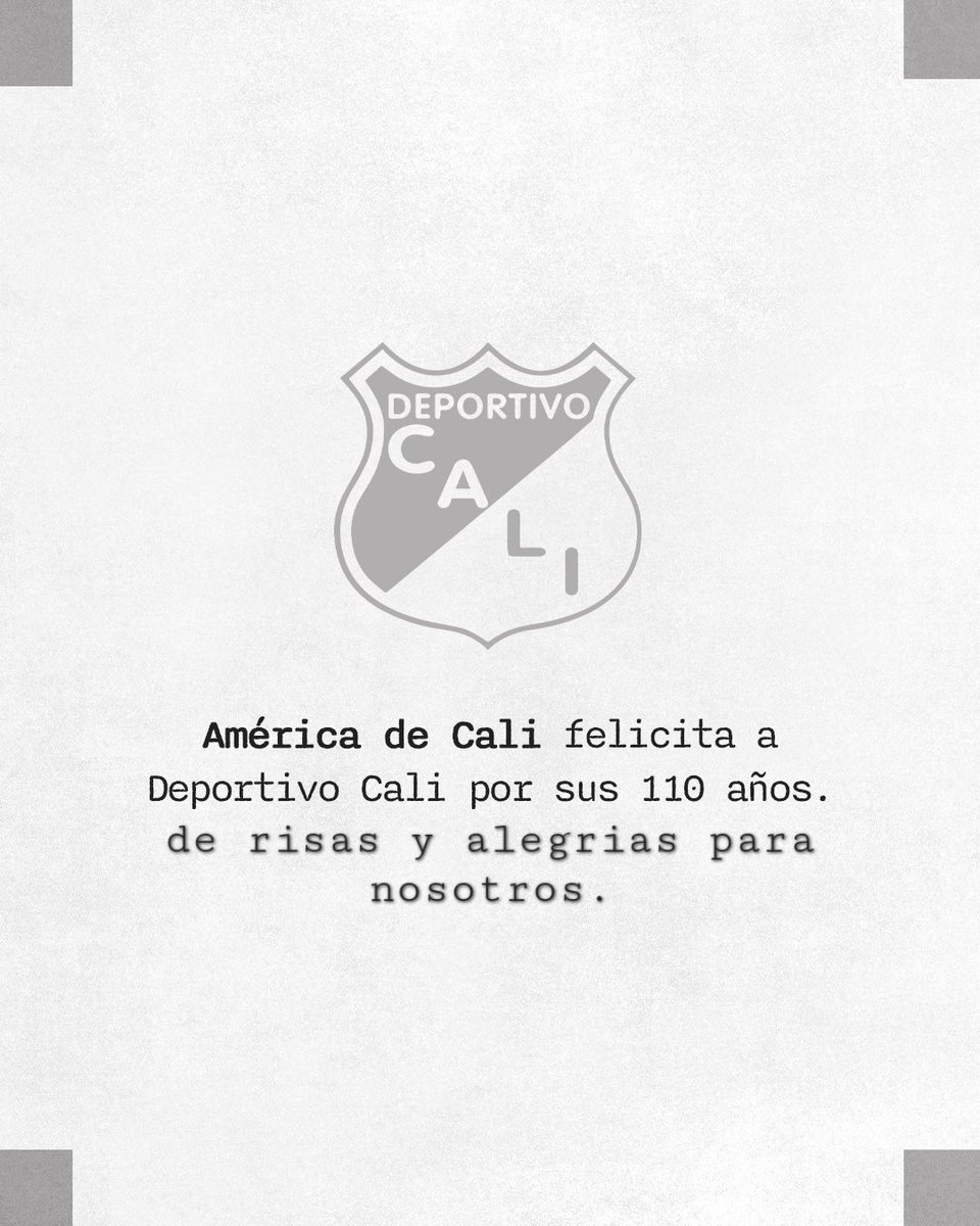 HaroldCabal's tweet photo. @AmericadeCali @AsoDeporCali Gracias por hacernos reir https://t.co/51qWpc3w6l