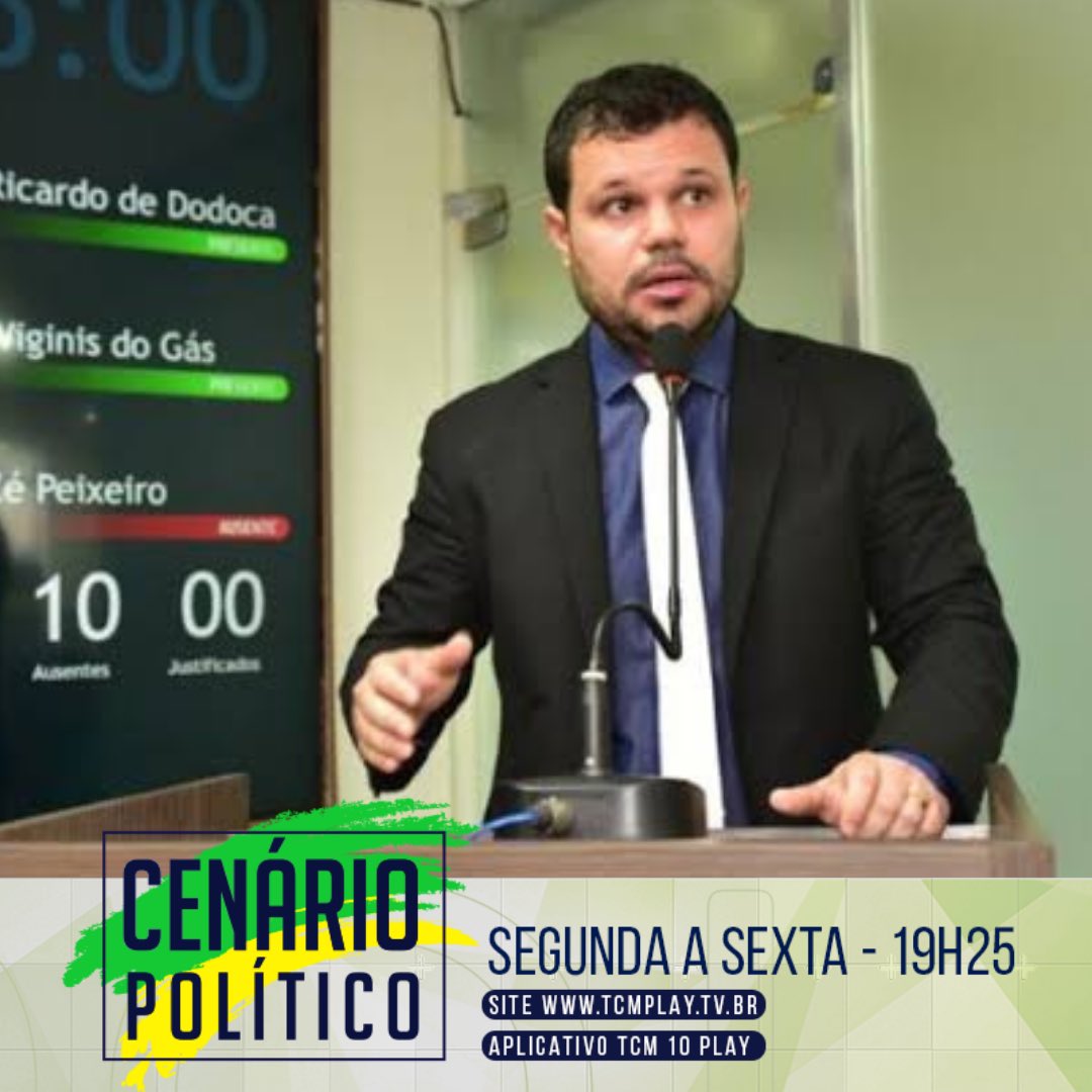 O vereador Tony Fernandes (SDD) é o nosso entrevistado desta quarta-feira. <a href="/tonyfernandesrn/">Tony Fernandes</a> 

Participe!