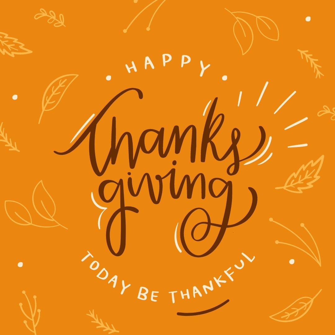 Hope everyone has a wonderful #Thanksgiving! 🦃