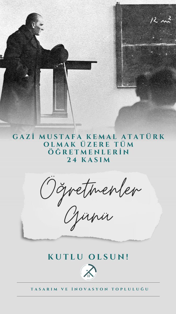 "Öğretmenler; Yeni nesli, Cumhuriyetin fedakâr öğretmen ve eğitimcilerini, sizler yetiştireceksiniz ve yeni nesil, sizin eseriniz olacaktır…"  
Mustafa Kemal Atatürk
24 Kasım öğretmenler günü kutlu olsun..!
#24kasım #öğretmenlergünü