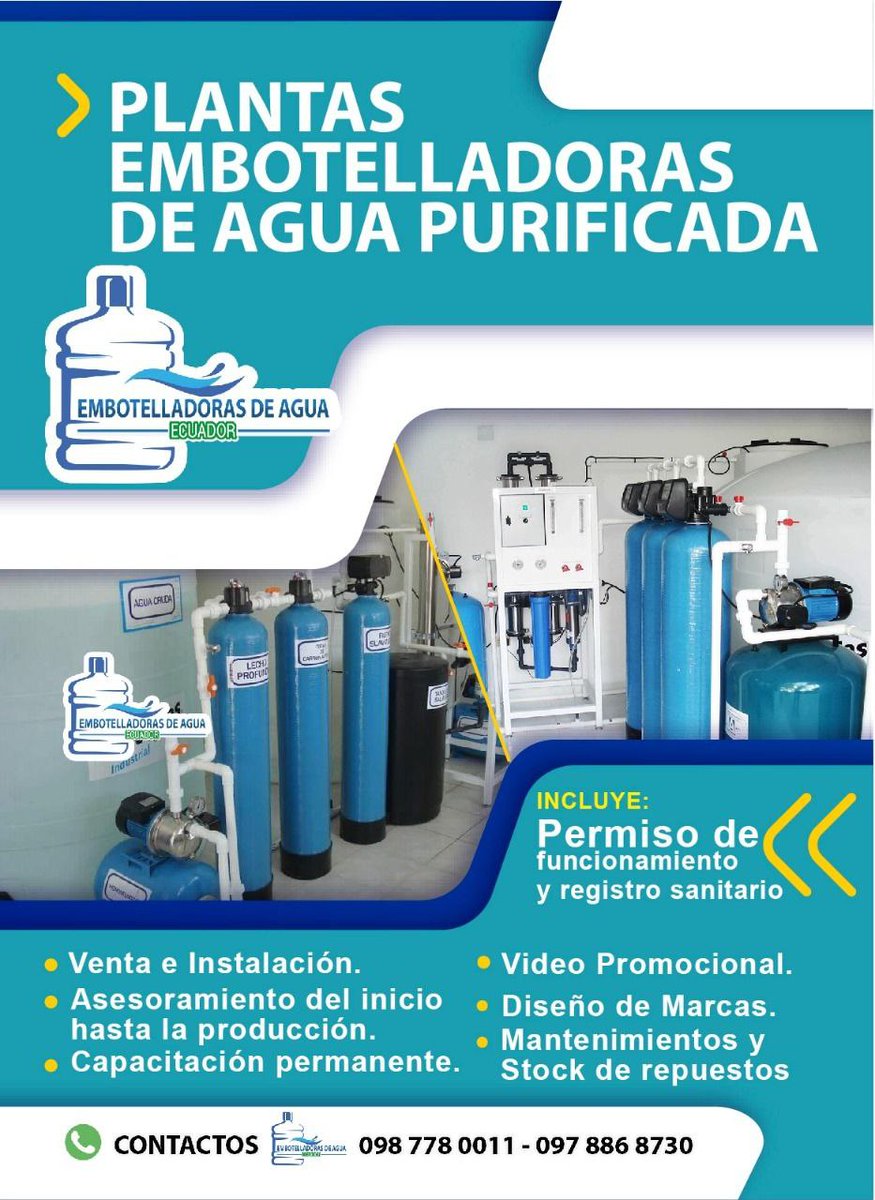 INFOWATERTECH1's tweet photo. 👉 Si quieres invertir en un negocio rentable con bajos costos de producción y altos márgenes de utilidad, no esperes más y comunícate con nosotros ahora mismo!!

✍️ Te ayudamos con toda la asesoría completa desde el inicio hasta la operación.
https://t.co/Gto5yO3AD1
#emprende https://t.co/hvOI7ouzEy