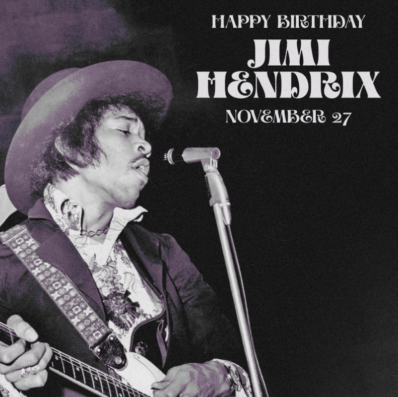 Happy Birthday, Jimi.

Photo courtesy of Getty Images.

#JimMorrison #JimiHendrix #RockIcons #Icons #GuitarLegend #RockBirthdays