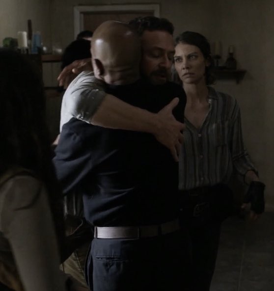 shaegowdy's tweet photo. amc please give these two a spin-off #Twd #TheWalkingDead @RossMarquand https://t.co/hgt4BTpJRp