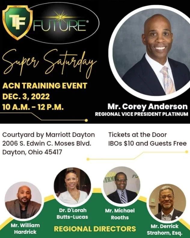 THEFUTUREHWCF's tweet photo. This Super Saturday Training Event hosted by #THEFUTURE is just what you need to create massive momentum in your @acninc business!! PROMOTE, PROMOTE, PROMOTE!! Let's E.A.T.!!! #HWCF https://t.co/YLzxAkByeC https://t.co/6uUut9Dq6Q