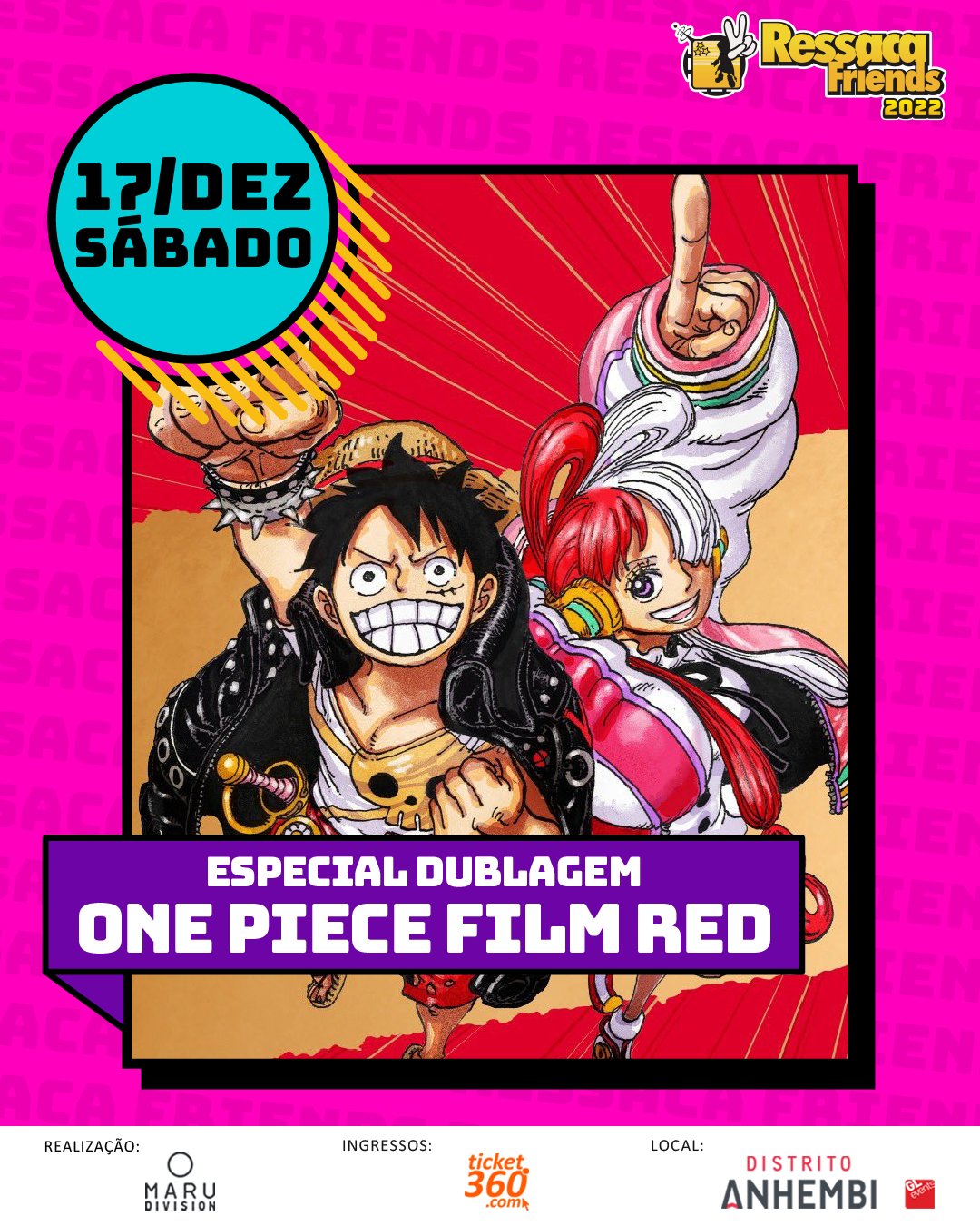 One Piece: RED se torna a maior bilheteria da franquia