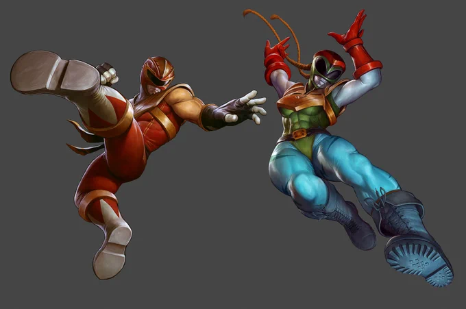 drew street fighter a few different ways 