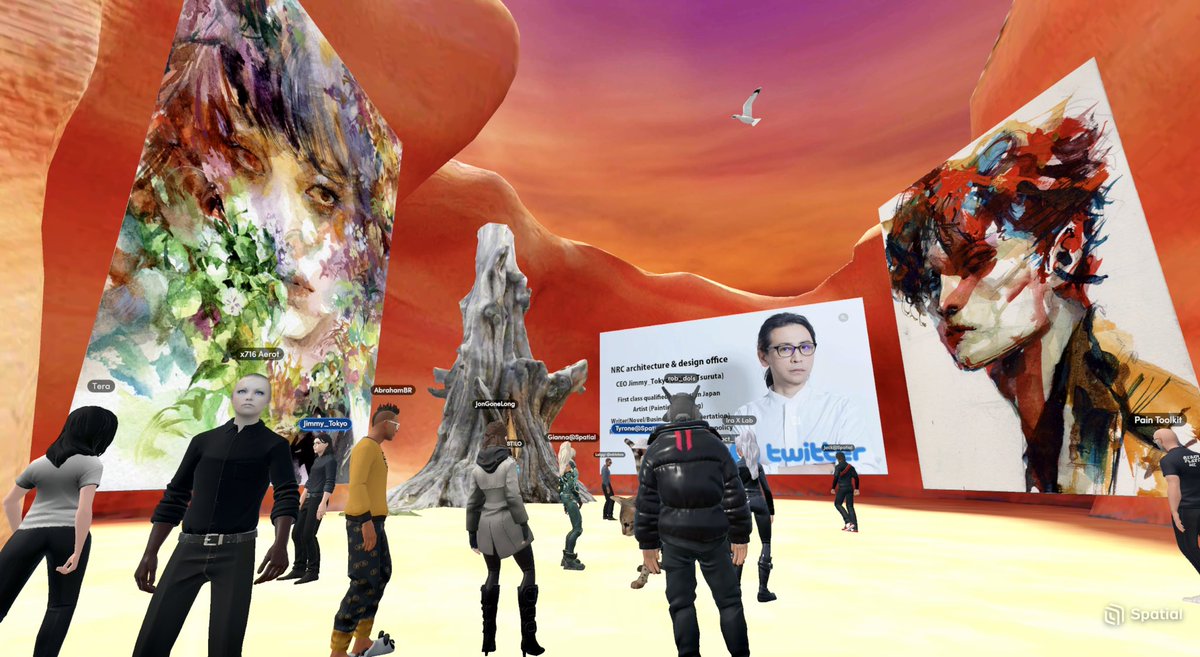 Spatial_io's tweet image. Congratulations to the winner of Tier 2 of the #SketchYourSpace Design Challenge💥
Introducing “Cave Art Gallery” by @HajimeTsuruta 🏆 A peaceful space with a message of bringing people together. The skybox and attention to detail certainly teleport you to another world.