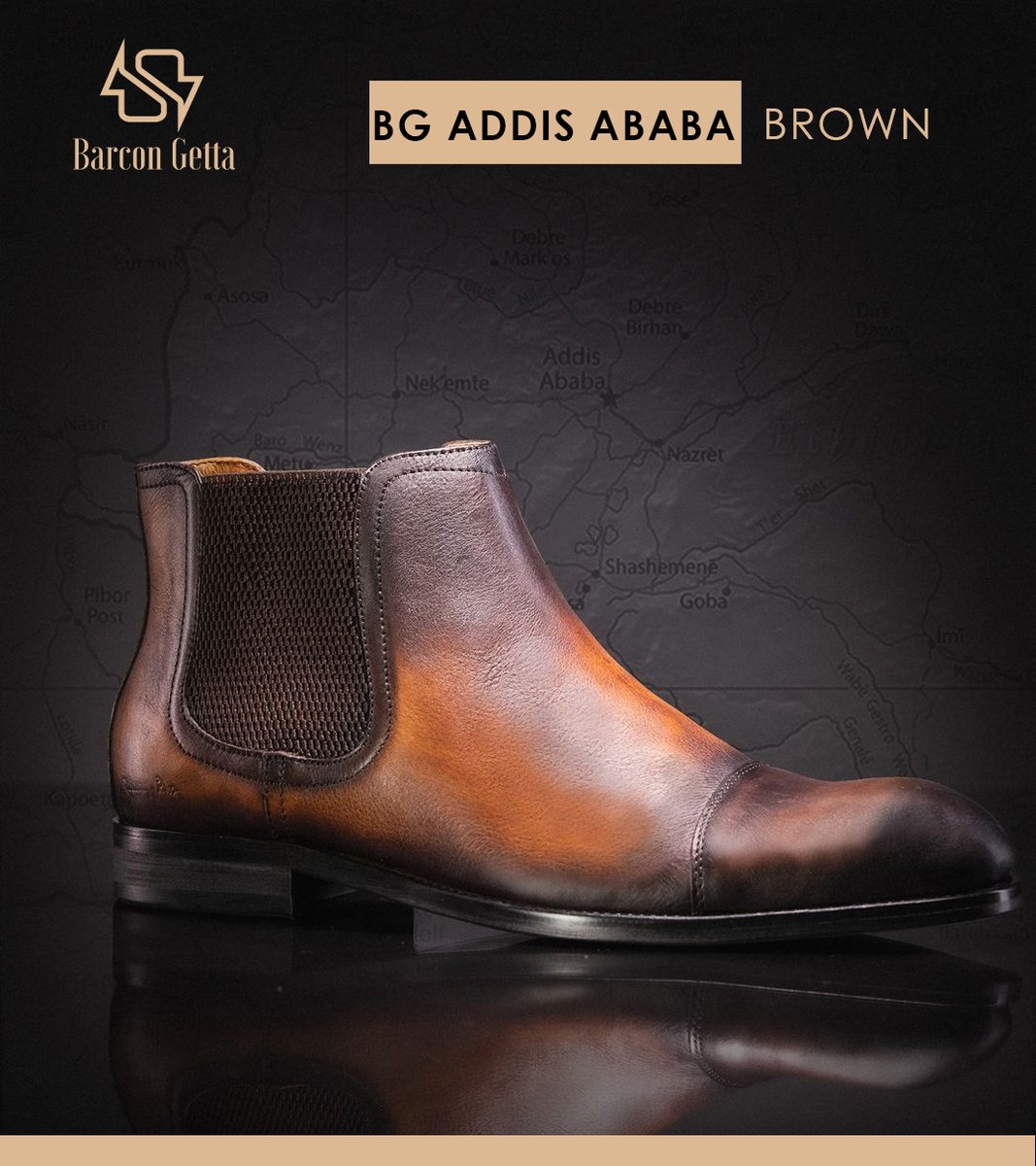 barcongetta's tweet photo. Where function meets fashion, this boot is a staple for every gentleman’s wardrobe. Inspired by the urban style of Ethiopia’s capital city, Addis Ababa, this go-to boot elevates your outfit without appearing too dressy.

Shop the Addis Ababa at our website
.
.
.
.
#leathershoes https://t.co/eORUjo2ZYI