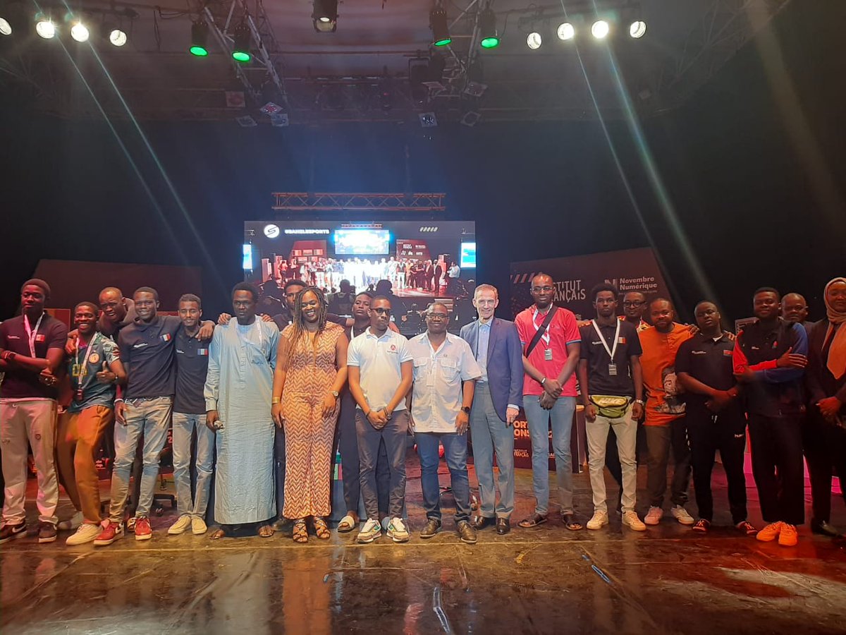 Finale du Sahel Esport Champions 2022 | 5 équipes esport d'Afrique de l'Ouest en compétition pour la 1ère fois 🇷🇴🇸🇳🇳🇪🇲🇱🇧🇫 !
@ifsenegal <a href="/Sen_Games/">SENGAMES 🇸🇳🌟🎮</a> #dudufaitdesvideos #mahfousse <a href="/IFParis/">Institut français</a>