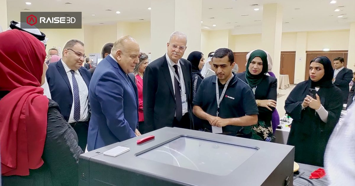 Raise3D's tweet photo. Our distributor in the UAE, MAPTEC, is currently at The International Arab Conference on Information Technology (ACIT) 2022, showcasing our Raise3D Pro3 Plus and E2CF 3D printers.

🇦🇪 Ain University, Abu Dhabi
🗓 November 22nd - 24th, 2022

#Raise3D #MAPTEC #Pro3Series #E2CF https://t.co/upA6VeGeZL