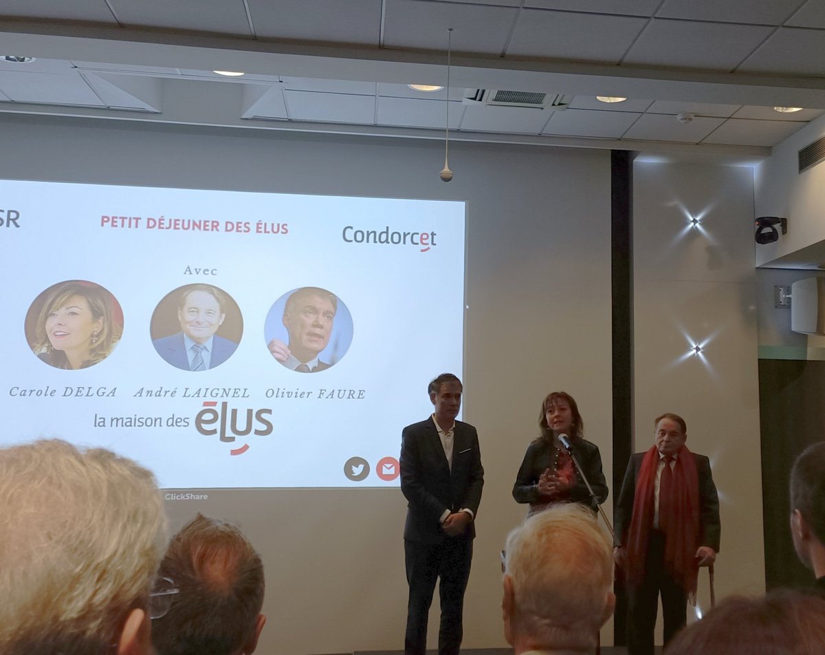 UDESR92's tweet photo. Petit-déjeuner de travail en marge du Salon des Maires et des Collectivités Locales, avec @maisondeselus @CaroleDelga @faureolivier @AndreLaignel https://t.co/tNRvtSUWGZ