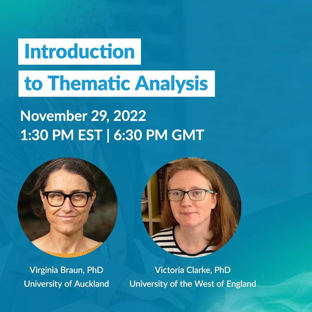 Mark your calendars for our upcoming webinar! 📆

This webinar is perfect for researchers getting started with theme analysis and those who want to hone their existing skills! 👌

Save your seat now! bit.ly/3EpqV1s 🧑‍💻

#themeanalysis #qualitativeresearch #researcherlife