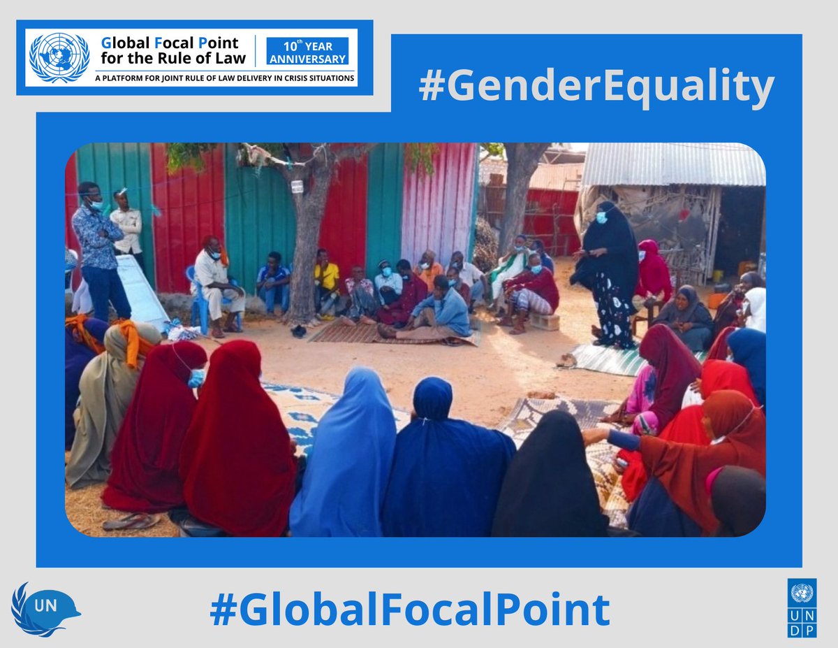 UN_OROLSI's tweet photo. During a @UNDP launched “Community Conversations”, a woman, mother of seven, shared her story of losing her land due to civil war. With the support of @UNDPSomalia & the #GlobalFocalPoint, her land rights were restored.
Read more: https://t.co/IQRe55INOF https://t.co/hnZrNIOWd1