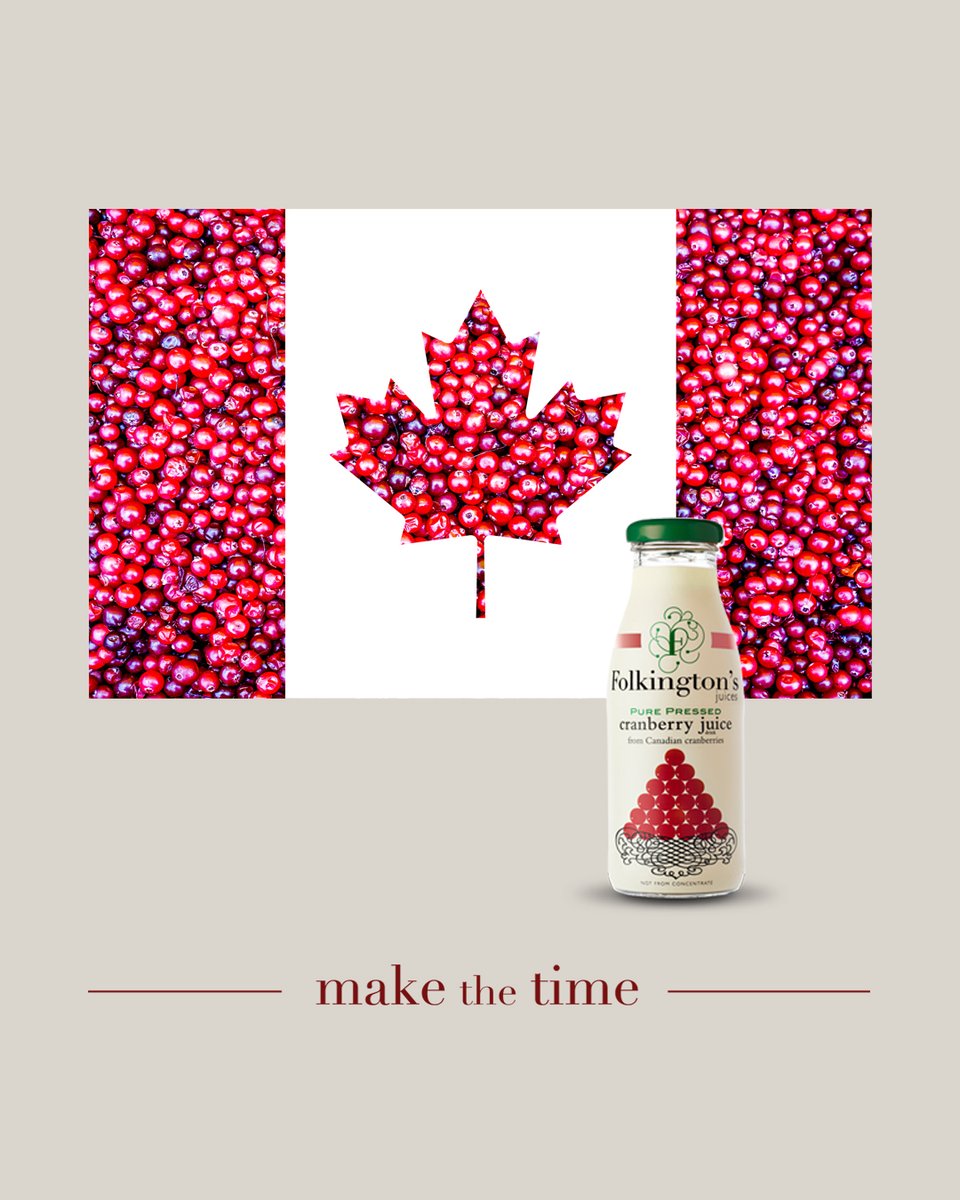 Did you know that if a cranberry is dropped onto a hard surface and it bounces, it's perfectly ripe?

Our delicious cranberry juice uses the slightly sharper Stevens variety of cranberry, harvested in #Canada 🇨🇦

#Folkingtons #NationalCranberryDay #Cranberries #Cranberry #Juices