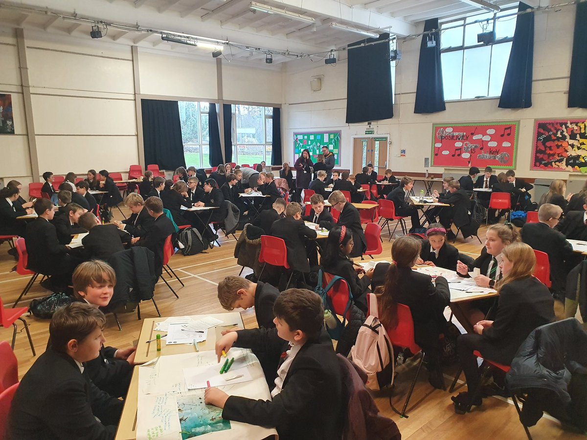 SettleCollege's tweet photo. Today, Settle College Science department, alongside #S4TP and managers from Tarmac joined years 7,8 and 9 to prepare for the national big picture competition that we have had such success in the summer with previously! https://t.co/ceZkckQRfM