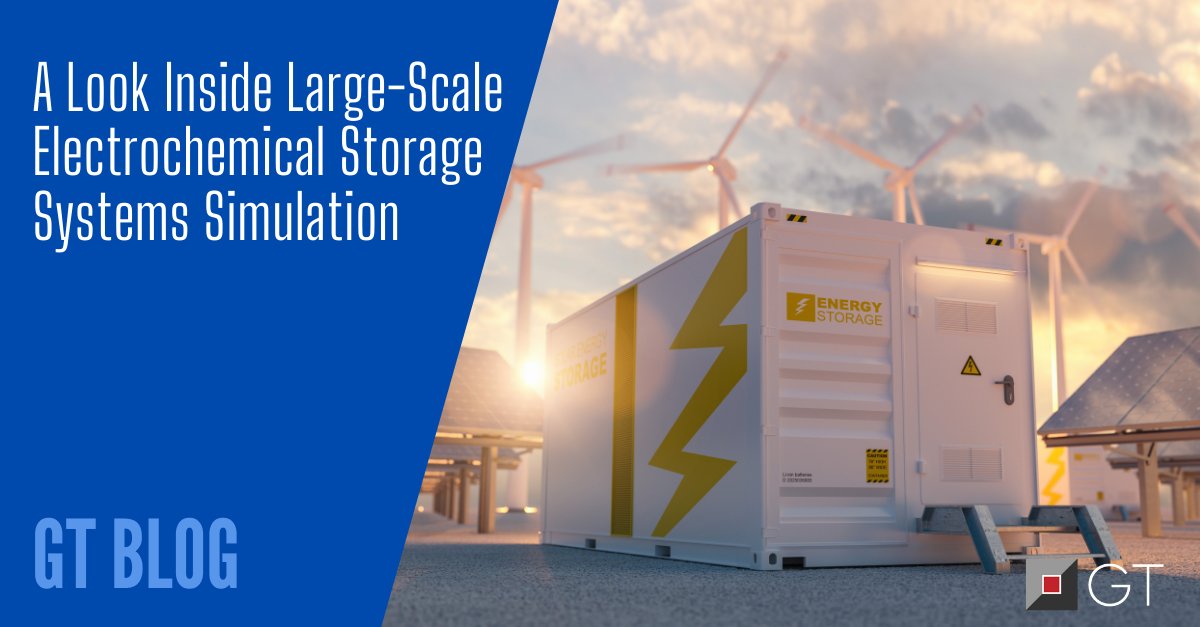 GTSUITE's tweet image. In this blog, learn how simulation platforms such as #GTSUITE can be used to assess the performance of vanadium redox flow batteries (VRFB).

Read blog: hubs.ly/Q01t51SW0