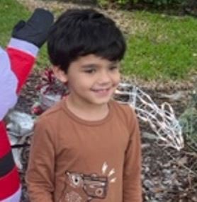OrangeCoSheriff's tweet photo. MISSING CHILD: We need your help locating 5-year-old Aaron Pena, who wandered away from his home on Savannah Landing Cir. at around noon today. He was wearing pajamas with a dinosaur print &amp; was barefoot. If you see him, please call 911 immediately. https://t.co/YRzbmy1XeG