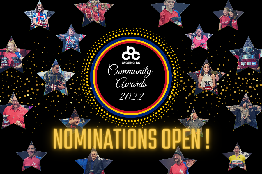 CyclingBC's tweet image. The nomination period for the annual Cycling BC Community Awards—to celebrate the transformative power of our sport and the people in it who have inspired us—is now open. Please take a moment to nominate someone who you think deserves recognition.  ow.ly/6sNC50LMt6L