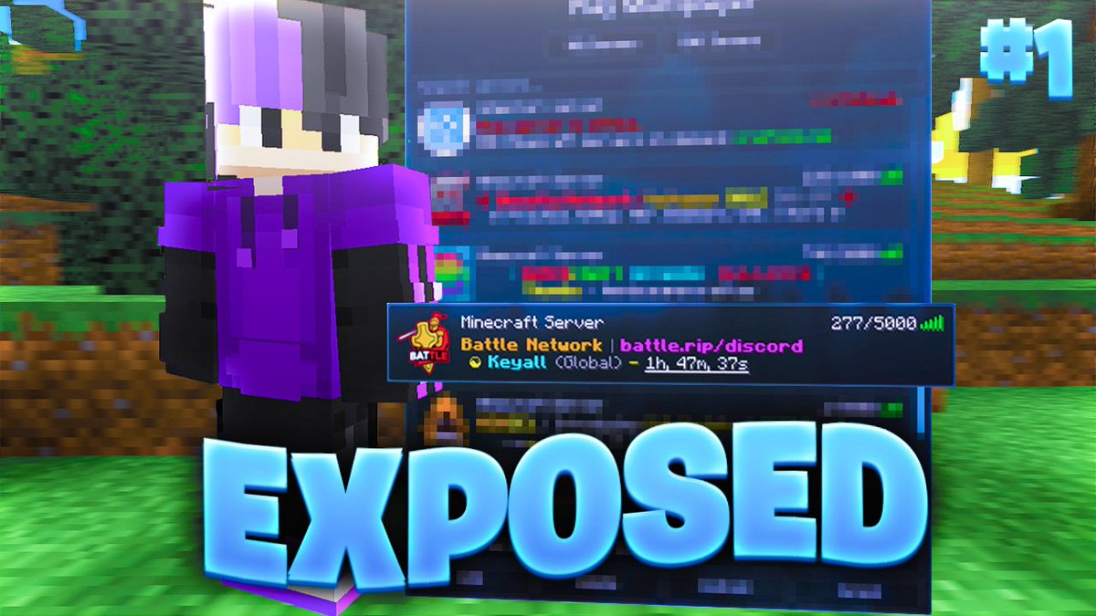 IvannLuck's tweet image. EXPOSED a @BattleRIPNet + SORTEO hasta que me PAGEN!!!

x1 Cuenta Premium MC 🏹
x1 Rango Cual quier Server 💣
x1 Baile de Lunar o Badlion (Eleccion) 👀

Requisitos!
Tag 2 Friends 🤝
Dar RT 🔄Y FV❤️
Ver🔽
youtu.be/_n46sIWvbPg

@maaxxxxii @6k2_Official Le pueden dar RT🔄Y FV❤️