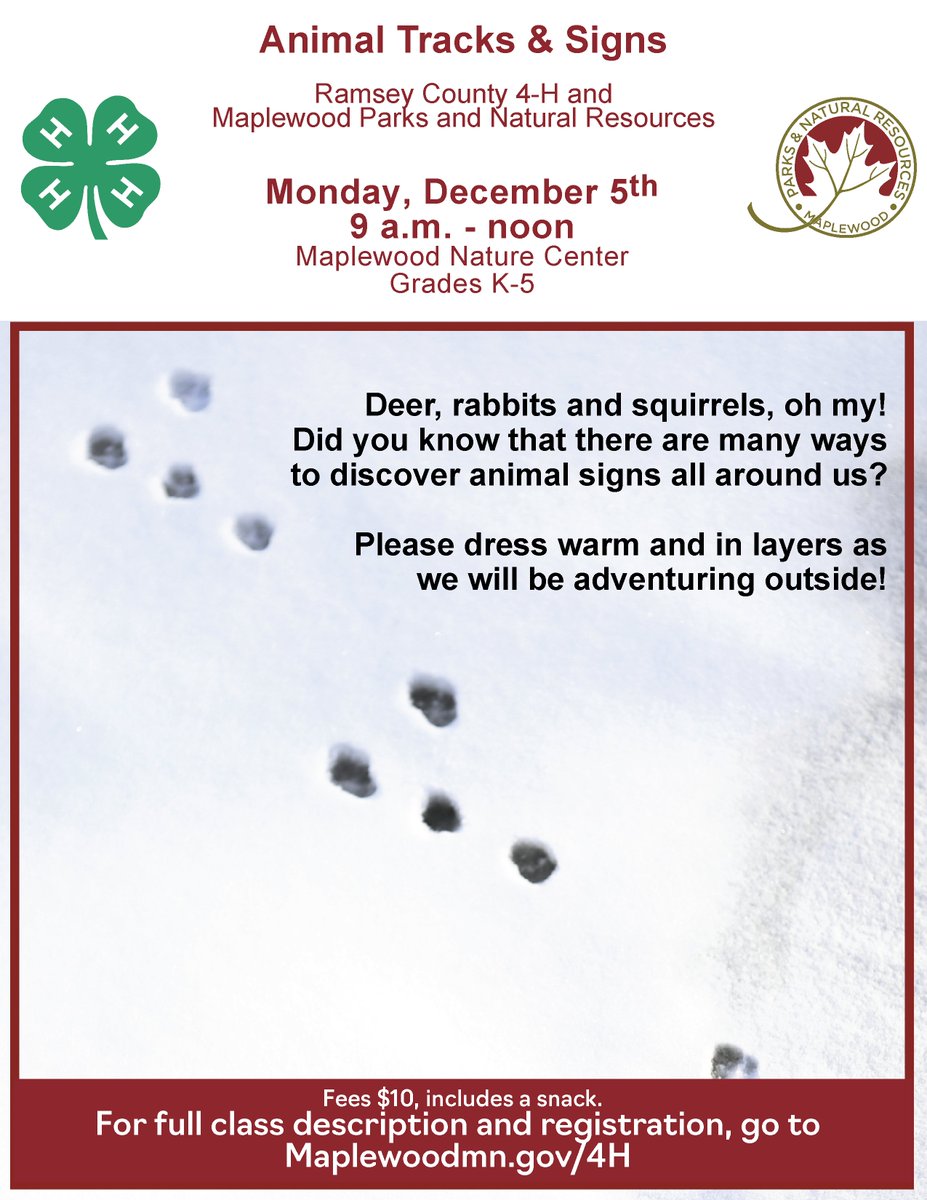 Maplewood Parks & Natural Resources tweet media