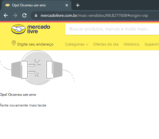 danielcarus's tweet photo. #mercadolivre falhando ai para vcs tambem ?@MercadoLivre https://t.co/xe2cec6MZi