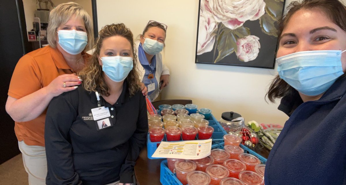 MeadowsDelphos's tweet photo. We would like to thank Peachy Nutrition out of Ottoville for doing a Tea Drop this morning! https://t.co/RHO1ZVui5U