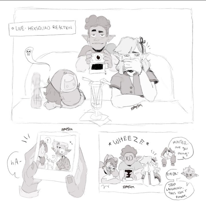 The Owl house season 3 casa  huntlow cómic te mundo 😆