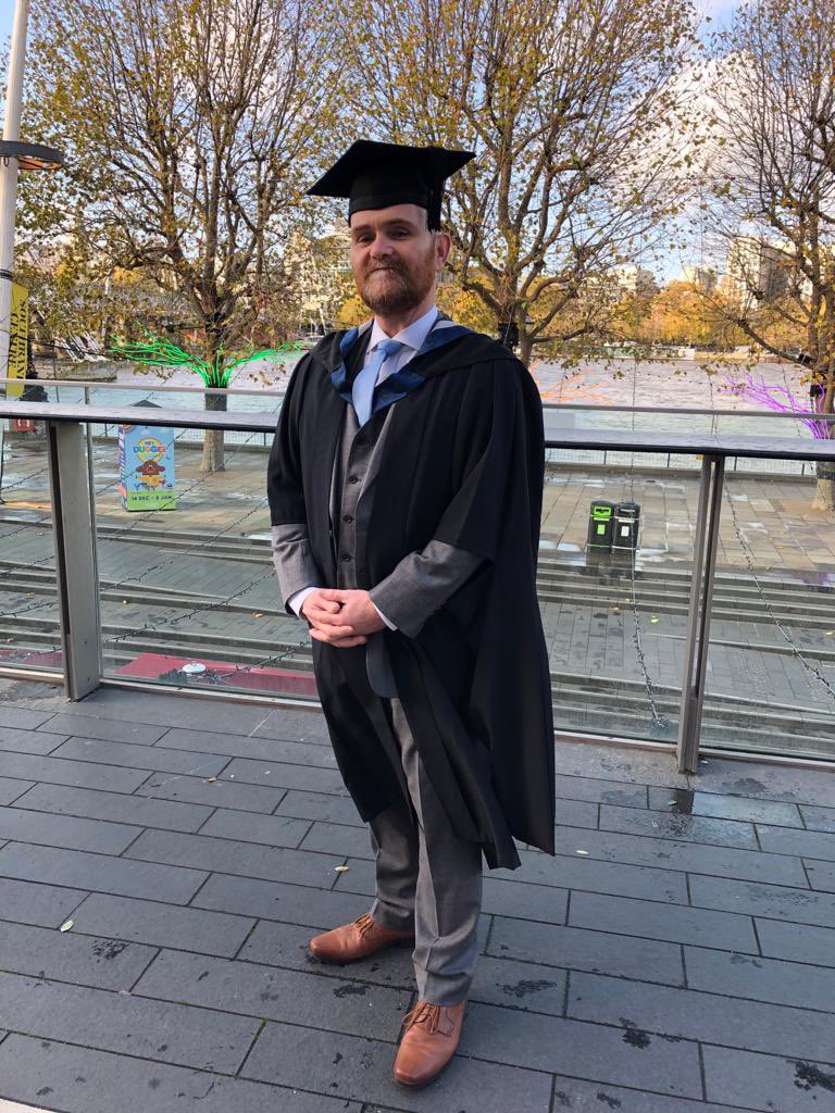 UEMJFaulkner's tweet photo. Feeling very proud in having attended my graduation this afternoon following my completion of a PG Cert in Education.
Thank you for all the support from my colleagues @BHRUT_Edu_Skill and @BHRUT_NHS but most importantly my beautiful wife x
#LSBUgraduation @LSBU https://t.co/22cyDPVSld