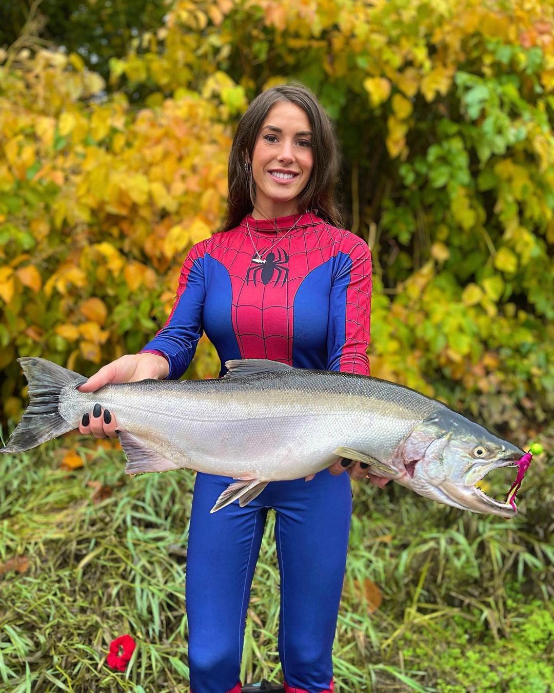 Fishing Club on X: Spiderman Fishing 🐟😍 #fishing #FishingGirls