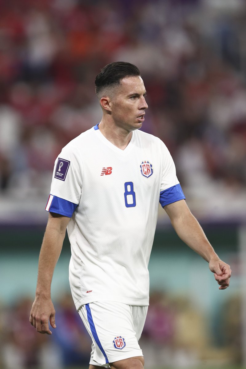 RBMersey's tweet photo. Former Everton fullback Bryan Oviedo comes off after 81 minutes for Costa Rica against Spain. 
Still looking sharp our #OviedoBaby! https://t.co/pUC7SFIp7x