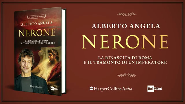 Alberto Angela on X: Ecco il mio nuovo libro, Nerone, pubblicato da  @harpercollinsIT. Un lavoro lungo ed approfondito, frutto della  collaborazione con tanti esperti e consulenti che racconta  quest'imperatore, ma anche la