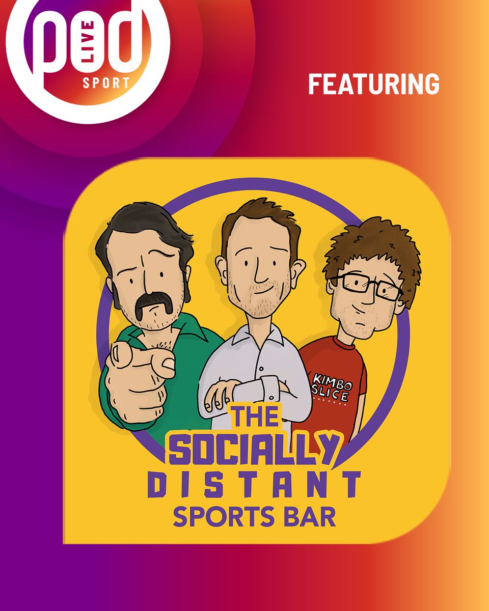 Join Steffan Garrero, Elis James and Mike Bubbins at Pod Live for a live recording of The Socially Distant Sports Bar! Feb. 2023 in London 🎙️😍

<a href="/distantpod/">The Socially Distant Sports Bar</a>
<a href="/SteffGarrero/">Steffan Garrero</a>
@MikeBubbins
<a href="/elisjames/">Elis James</a>

www.-podlive.com
#PodLive