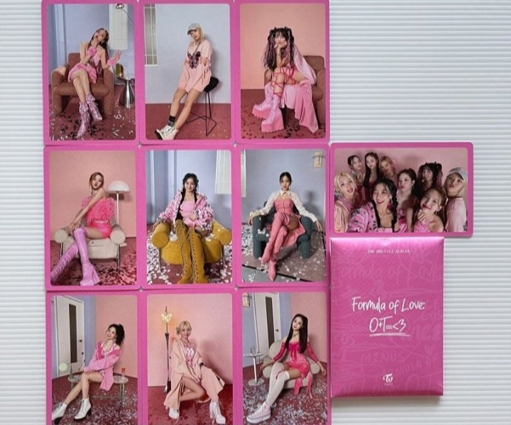 kshop_py's tweet photo. 🛒 — ¡Onces no se pierdan de los mejores Photocard SET de Twice!😍

📍Twice Between 1&amp;2 Photocards Set Version Complete
📍Twice More &amp; More Photocard Set Version B
📍Twice Formula Of Love Photocard Set 

 Hace tus pedidos en nuestra página oficial 🥰💞 
📱https://t.co/VYJTwHxL4R https://t.co/xiUb6oK544