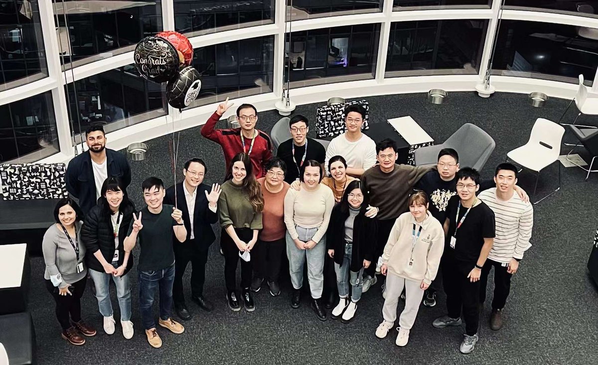 Congratulations to Weifan Dong for his successful PhD defense! Weifan has been a truly outstanding student who made remarkable discoveries. Here is to more great things that Weifan will achieve in the future!