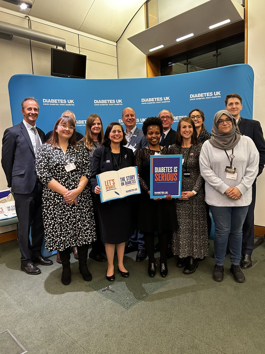 Our <a href="/DiabetesUK/">Diabetes UK</a> Campaign Champions were at the heart of government today, sharing their stories with MPs and calling for recovery in routine #diabetes care. Advocacy in action #DiabetesIsSerious          bit.ly/3Ew5Faw