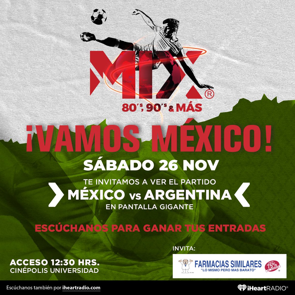 MIX FM on Twitter "Atención amigs de 106.5 MIX en CDMX, ¿quieren ver