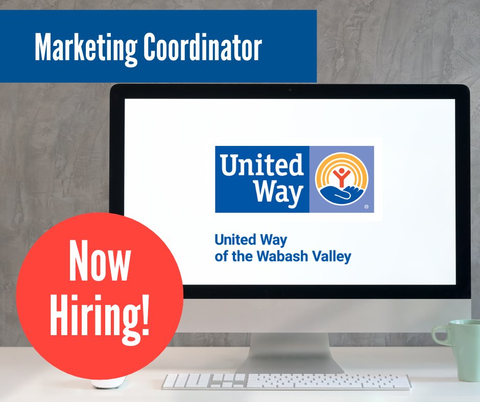 Are you looking for an exciting opportunity to work for a great non-profit organization and do important work in our community?  Check out the Marketing Coordinator position at United Way of the Wabash Valley.

See the full details and how to apply at: uwwv.org/2022/11/16/ope…