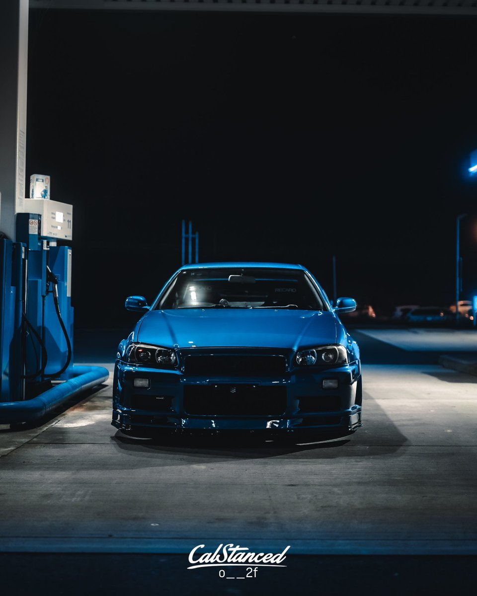 calstanced's tweet photo. Bayside Blue R34. Perfect colour for a R34? https://t.co/VWcnDG8wSS