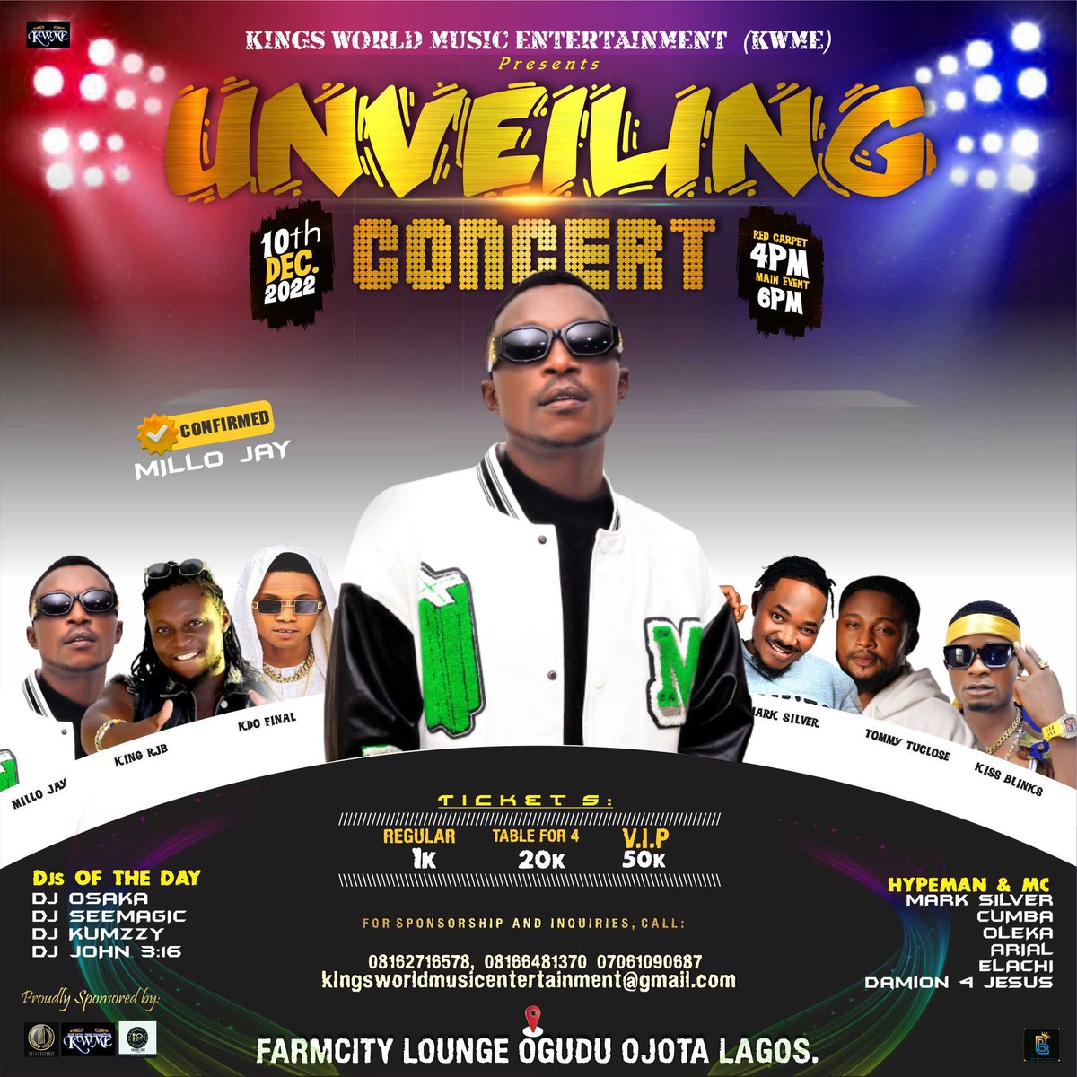 jimmymillojay's tweet photo. Yeah Fam 🔥🙏❤️💯
One of the biggest concert of the season is here for us 💯🔊 Come party hard at the FAMCITY LOUNGE On The 10th Dec 22 I'll be live on that big stage 🔥🔥 Let's move ❤️🙏 https://t.co/0gZY7FOS64