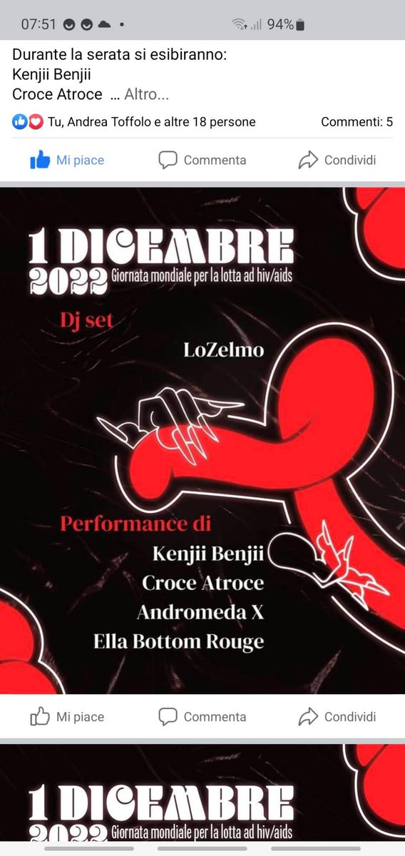 AsaOnlus's tweet photo. Il primo dicembre UNDRESS YOUR STIGMA al Silicone Club Circolo aps di Quelle 2 Bianca Lamessa Andrea Toffolo. In occasione del World AIDS DAY ci vediamo al Silicone Club in Via Plezzo 16 dalle 20:00 a mezzanotte. #primodicembre #UndressYourStigma #siliconeclub https://t.co/0hdG9pCfI8