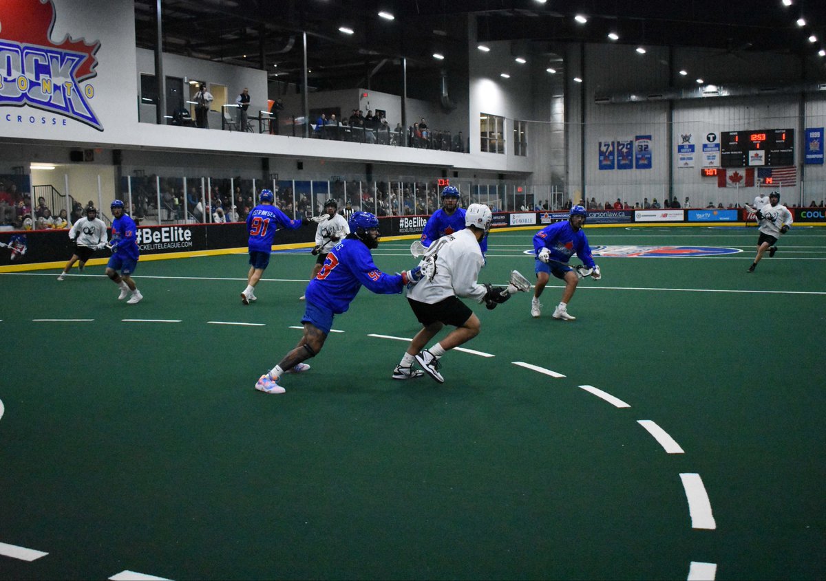 NLL's tweet photo. Four exhibition games remain. This Saturday, teams will play in Brampton, Oakville, Calgary and Onondaga.

What communities should host exhibition games next season? Make your case in the comments! 📢 https://t.co/3bFujov1JP