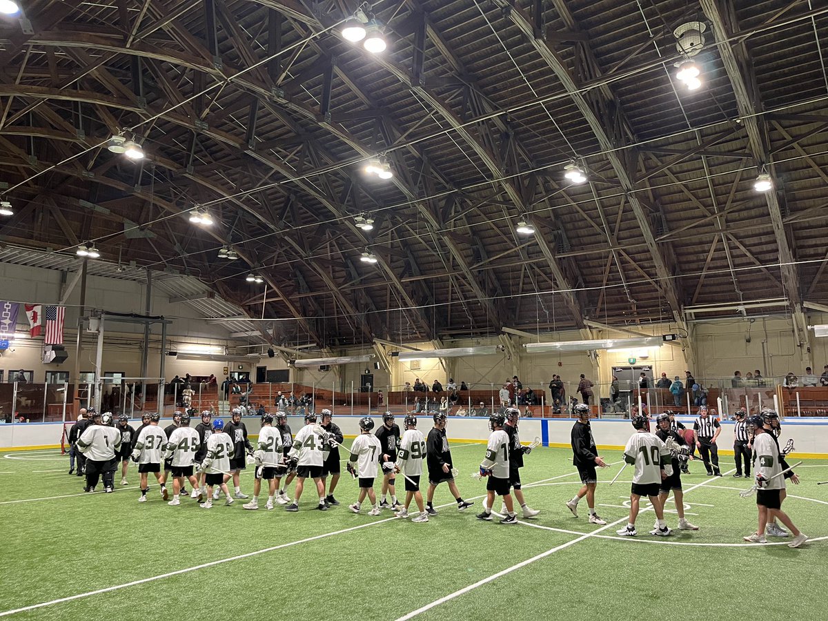 NLL's tweet photo. Four exhibition games remain. This Saturday, teams will play in Brampton, Oakville, Calgary and Onondaga.

What communities should host exhibition games next season? Make your case in the comments! 📢 https://t.co/3bFujov1JP