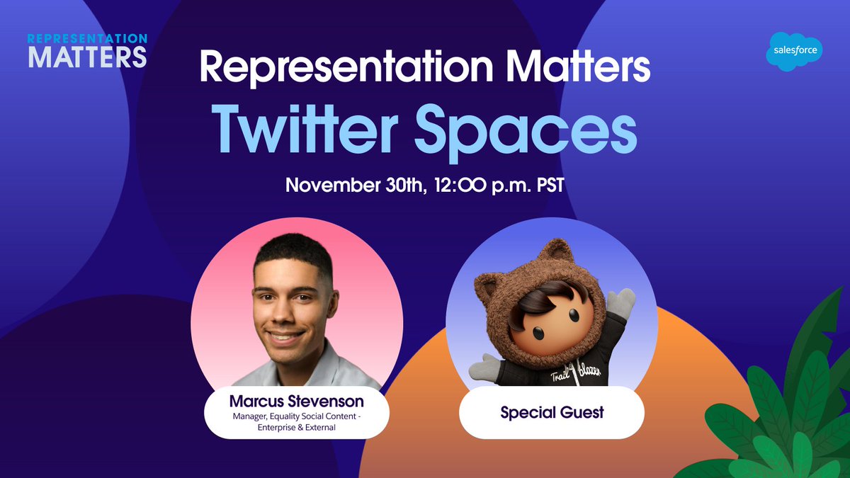 Our annual racial equality summit, Representation Matters, first began in 2018 and has since elevated underrepresented voices in our industry and communities. 

Learn more about our humble beginnings on November 30 at 12 pm PST for a unique Twitter Spaces.
bddy.me/3gw39ZK