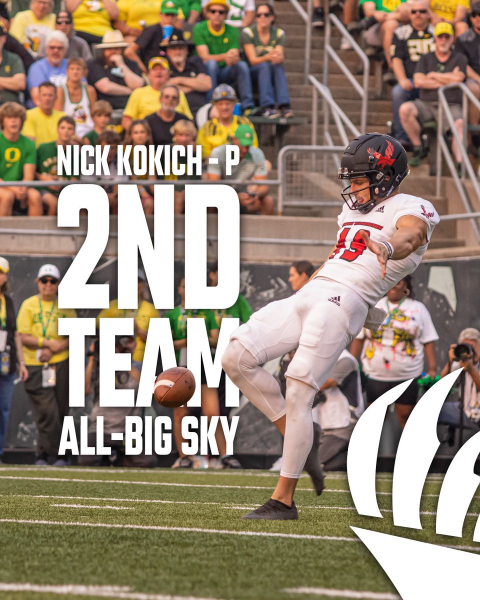 EWUFootball's tweet photo. 4️⃣ Eagles named to All-Conference teams and 4️⃣ Honorable Mentions! Congrats boys‼️

#GoEags https://t.co/vRnY8Jkw4O